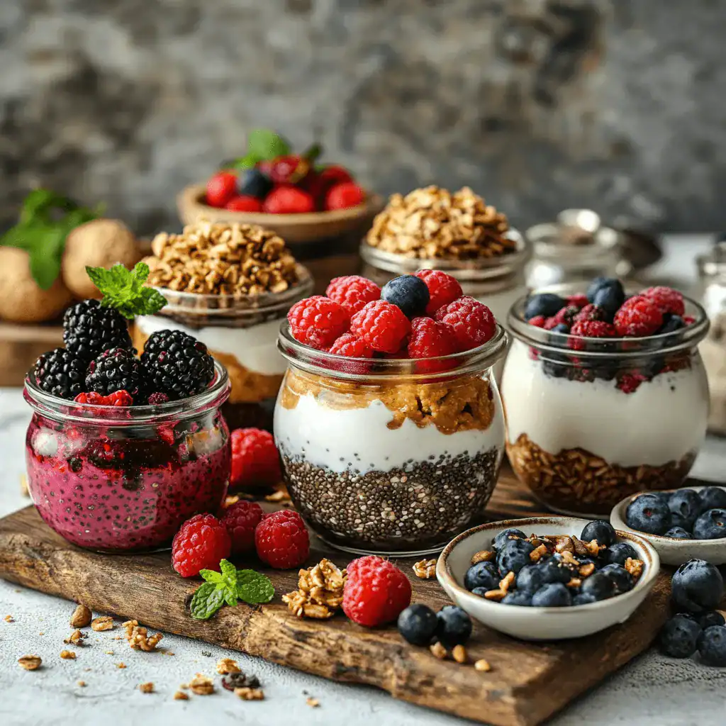assorted high protein dessert recipes for weight loss