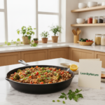 Healthy Ground Beef and Rice Skillet