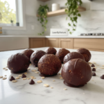 chocolate oat protein balls