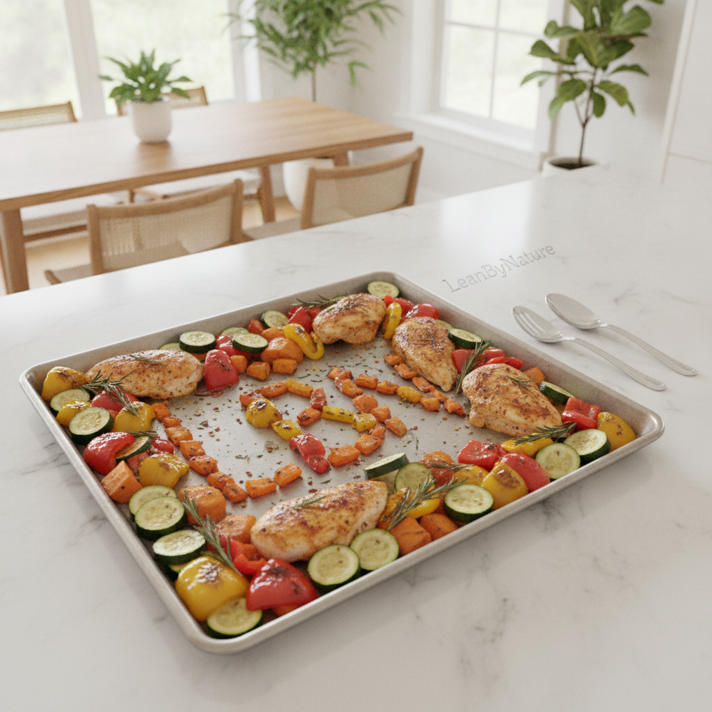 high protein sheet pan dinner