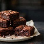 fudgy cottage cheese protein brownies