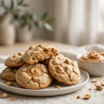 Soft and chewy peanut butter protein cookies