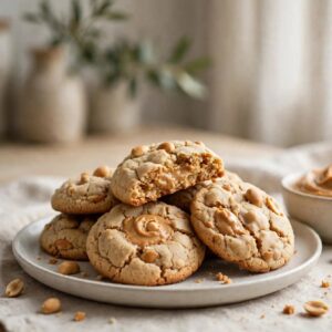 peanut butter protein cookies 2